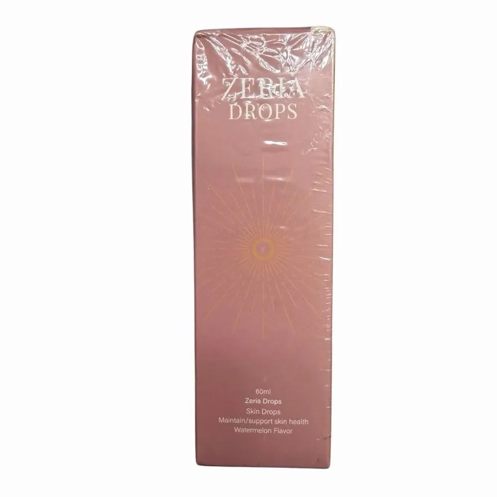 Zeria Drops 60ml  2028 Expiration Watermelon Skin Health Drops Tanning Support